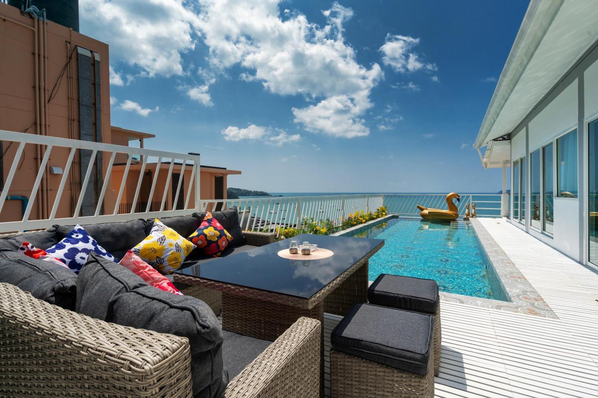Mona Seaview Pool Villa Beach Front Aoyon Beach Ban Ao Makham Exterior photo