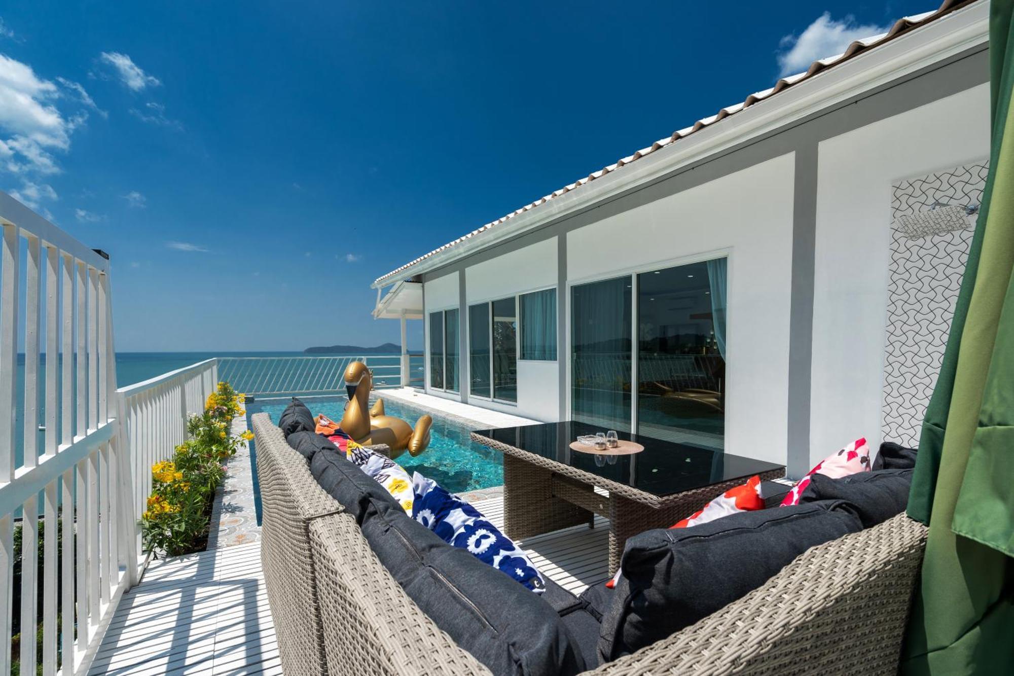 Mona Seaview Pool Villa Beach Front Aoyon Beach Ban Ao Makham Exterior photo