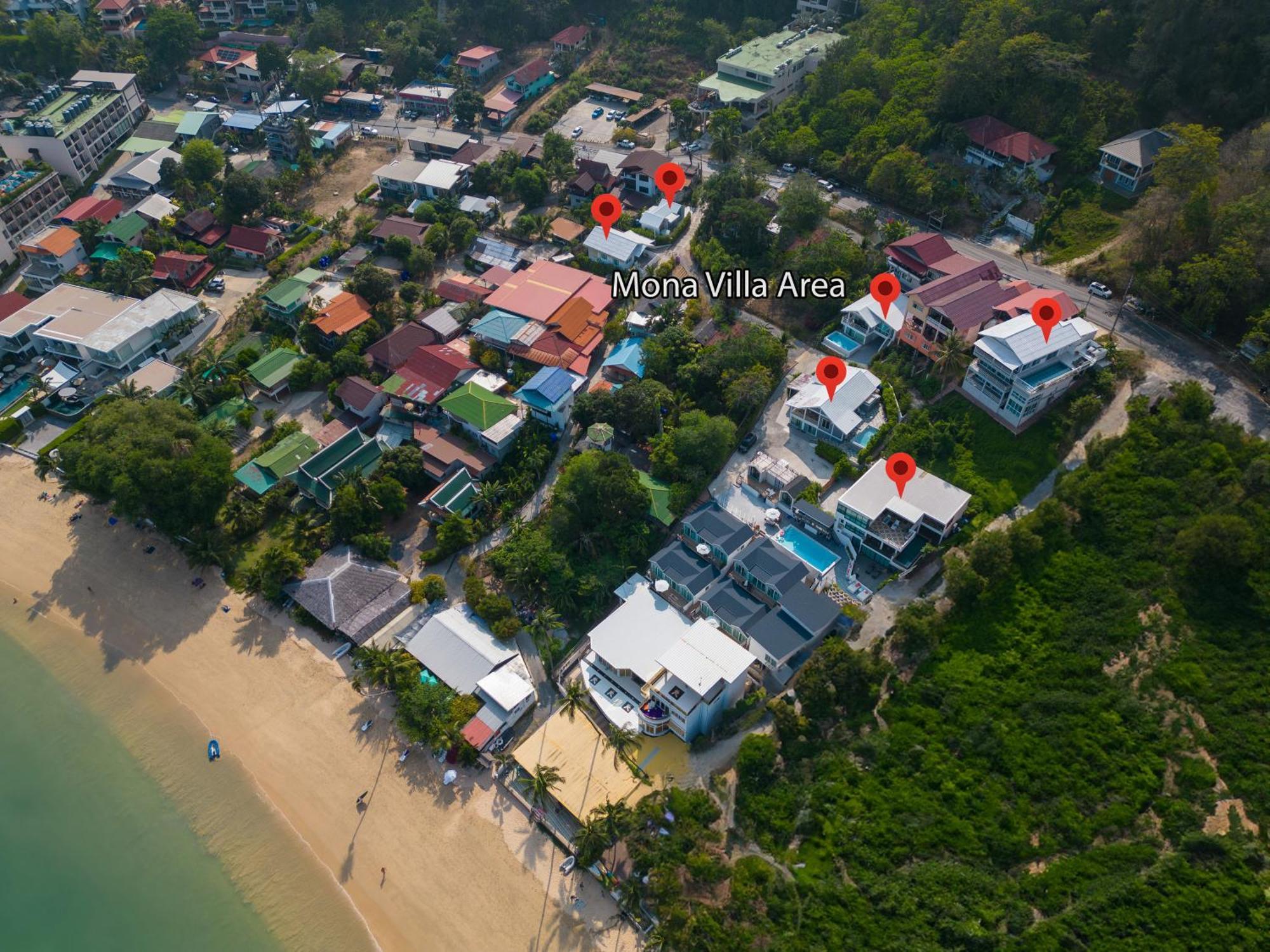 Mona Seaview Pool Villa Beach Front Aoyon Beach Ban Ao Makham Exterior photo