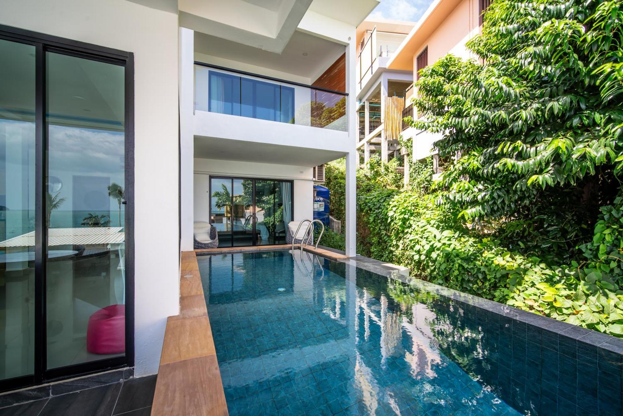 Mona Seaview Pool Villa Beach Front Aoyon Beach Ban Ao Makham Room photo