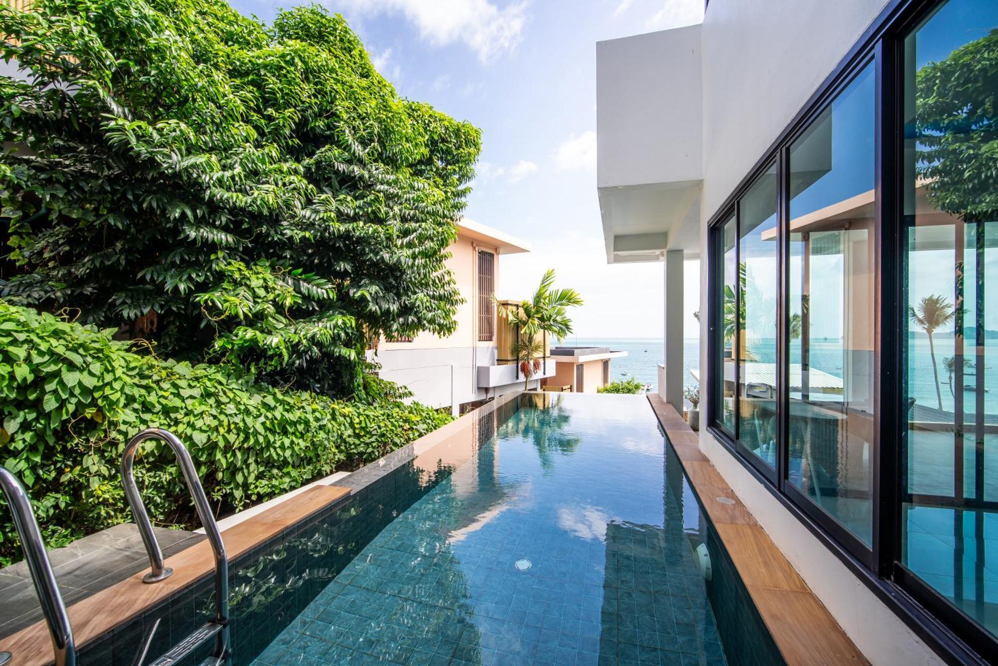Mona Seaview Pool Villa Beach Front Aoyon Beach Ban Ao Makham Exterior photo