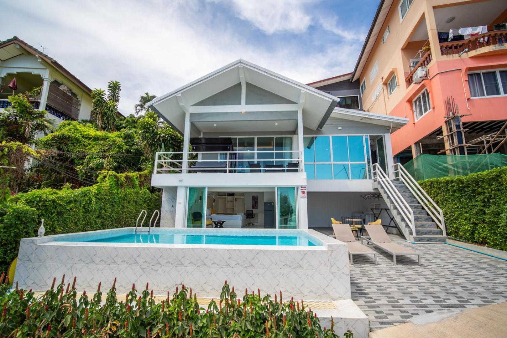 Mona Seaview Pool Villa Beach Front Aoyon Beach Ban Ao Makham Exterior photo